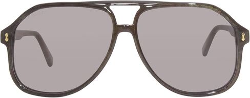 Gucci GG1042S Radica/Radica/Green One Size in Kuwait