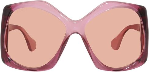 Gucci GG0875S Burgundy/Nude Pink/Orange One Size in Saudi Arabia