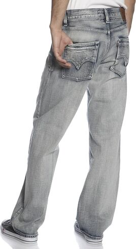Levi's Men's 569 Loose Straight Pocket Treatment Jean, Super Bleached, 32x30 in Saudi Arabia