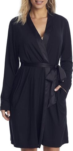 Calvin Klein womens Modal Satin Lounge and Sleep Robe in Kuwait