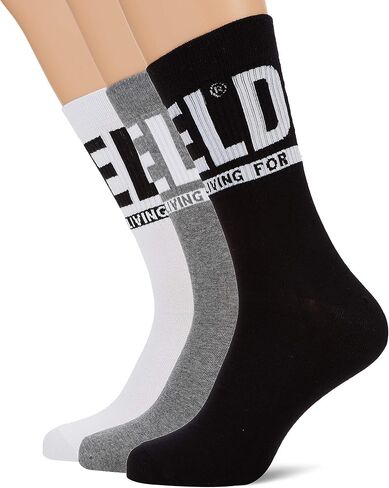 Diesel Men's Skm-ray-threepack Socks 3pack in Kuwait