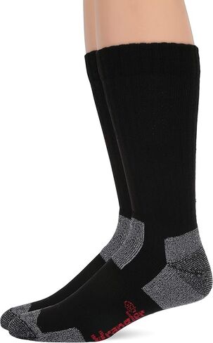 Wrangler mens Steel Toe Boot Ultra-dri Work Crew Socks 2 Pair Pack in Saudi Arabia