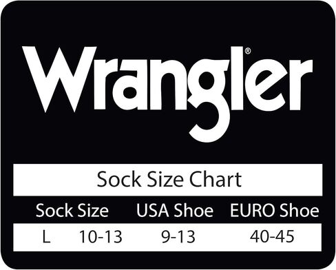 Wrangler Mens UltraDri Non Binding Stretch Top Crew Work Boot Socks 2 Pair Pack in Saudi Arabia