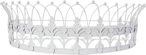 Creative Co-Op Decorative Metal Curtain or Canopy Crown, Gold Finish in Kuwait