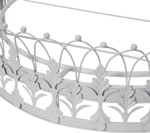 Creative Co-Op Decorative Metal Curtain or Canopy Crown, Gold Finish in Kuwait