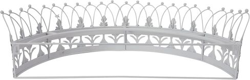 Creative Co-Op Decorative Metal Curtain or Canopy Crown, Gold Finish in Kuwait