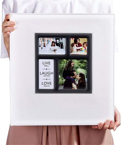 Artmag Photo Album 4x6 50 Pockets 2 Packs, Leather Cover Mini Photo Book, Can Save 100 Photos for 4x6 Pictures, Artwork or Postcard Storage (Beige) in Saudi Arabia