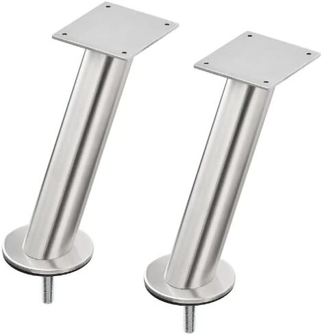 Set of 2 Ikea Capita Stainless Steel Legs in Saudi Arabia