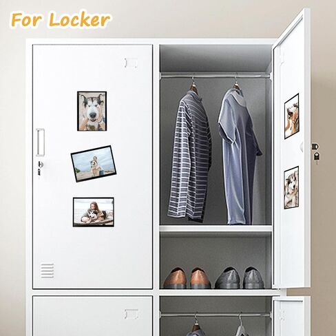 Mingting Magnetic Picture Frame, Holds 4x6 Inches Pictures, Reusable Black Magnet Fridge Photo Sleeves for Refrigerator, Locker,Office Cabinet in Saudi Arabia