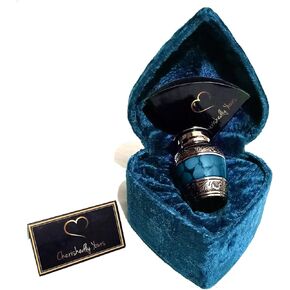 Small Keepsake Cremation Urns for Human Ashes with Velvet Heart Case and Funnel - Beautiful Peaceful Dark Blue Brass Hand Engraved Mini Memorial Urn in Saudi Arabia