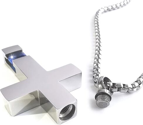Teardrop Urn Necklace for Ashes - 316L Stainless Steel Cremation Jewelry in Kuwait