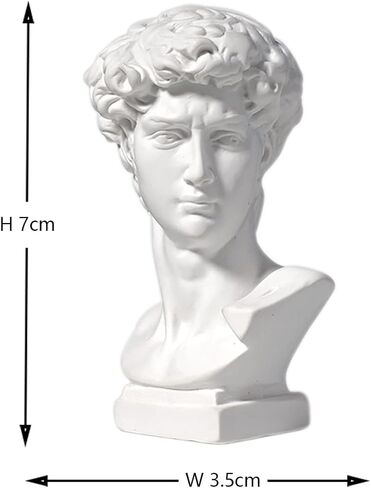 تمثال فالدوسيا اليوناني الكلاسيكي 2.5 بوصة تمثال نصفي أفروديت (أرتميس) in Kuwait