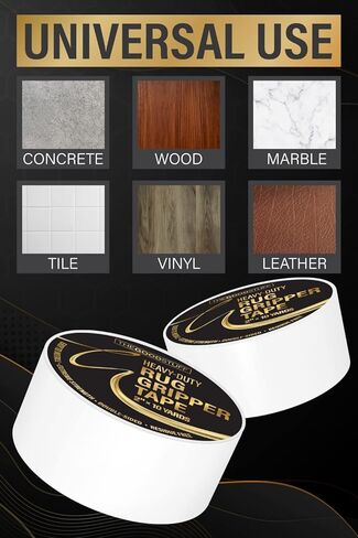 ذا جود ستاف شريط تثبيت السجاد للارضيات الخشبية الصلبة والصفائح - شريط قوي للغاية بطول 10 ياردة in Kuwait