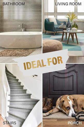 ذا جود ستاف شريط تثبيت السجاد للارضيات الخشبية الصلبة والصفائح - شريط قوي للغاية بطول 10 ياردة in Kuwait