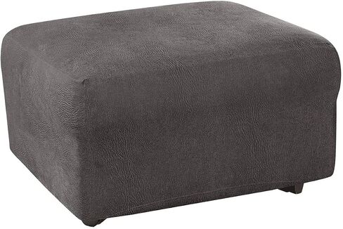 SureFit Ultimate Stretch Leather 3 PC Loveseat Slipcover في سرج مقاوم للطقس in Kuwait