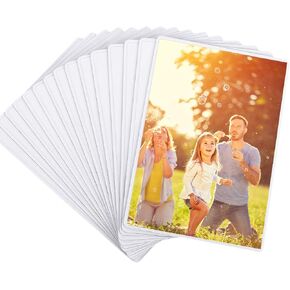 Magicfly Pack of 15 Magnetic Picture Frame with Clear Pocket, 4 x 6 Inches Refrigerator Photo Holder for Fridge Office Cabinet Locker, Black in Saudi Arabia