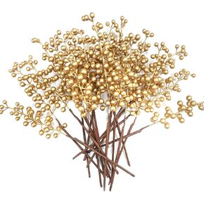 Artificial Berry, Fake Burgundy Berry, (20 pcs, 12" Each), Artificial Berries Stems for Xmas Tree Wreath Decorations Home Decor (blue) in Saudi Arabia