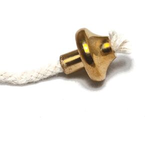 Brass Tube Wick Holder & Wick - Set of 2 in Saudi Arabia