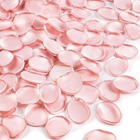 300 قطعة من الزهور الاصطناعية من Der Rose بتلات الورد الحريرية بتلات الزهور المتناثرة لقطع مركزية للممر وحلويات الحفلات وديكورات المنزل والزفاف in Kuwait