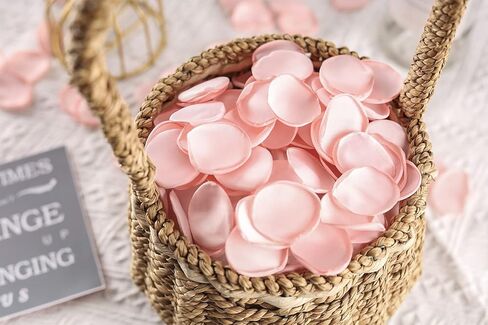 300 قطعة من الزهور الاصطناعية من Der Rose بتلات الورد الحريرية بتلات الزهور المتناثرة لقطع مركزية للممر وحلويات الحفلات وديكورات المنزل والزفاف in Kuwait