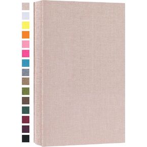 potricher Photo Picture Album for 4x6 300 Horizontal Photos Linen Cover Small Capacity Photo Book Album for Family Wedding Baby Anniversary