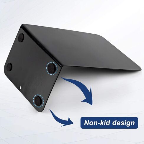 Jekkis 16pcs Bookends Metal Black Book End for Shelves Heavy Duty Bookend Tall Bookends Library Book Supports Shelf Holder, Office Home, 8 Pair in Kuwait