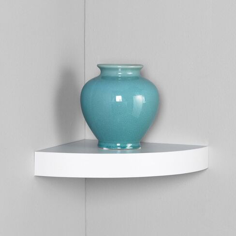 InPlace Shelving 191808 0191808 عرض × 11.8 بوصة عمق × 2 بوصة ارتفاع رف عائم قابل للتركيب على الحائط مع أقواس غير مرئية، مادة بناء الإسبريسو، 11.8 بوصة عرض × 11.8 بوصة عمق × in Kuwait