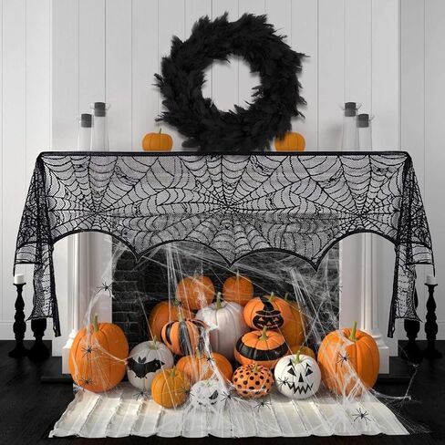 DomeStar 11 Inch Black Feather Wreath, Halloween Front Door Wreath for Decoration Wreath Crafts Party Favors Halloween Photo Props in Saudi Arabia
