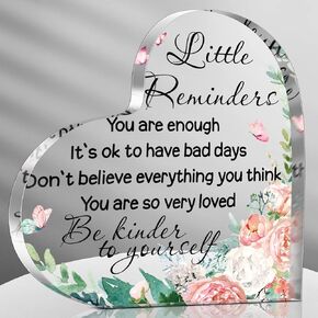 Friends Gifts for Women Friendship Bestie Plaque for Female Best Sunflower Flower Sister Gift Christmas Birthday Thank You Gift for Women Acrylic Friendship (Butterfly Style)