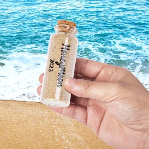 Honeymoon Sand Keepsake Jar 2024, Mr and Mrs Luggage Tags, Bridal Shower Gift, Wedding Gift, Engagement Gift, Honeymoon Gift, Travel Gift for Couples, Newlywed, Fiance in Saudi Arabia