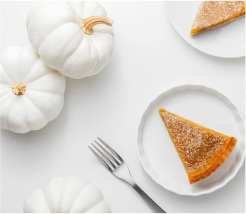 Emuya 12 PC White Pumpkins Decor for Decorating - Gold Stem, & 16' Buffalo Plaid Ribbon, 3 Sizes Faux Mini Pumpkins in Foam Plastic - for Crafts, Halloween, Friendsgiving, Thanksgiving in Saudi Arabia
