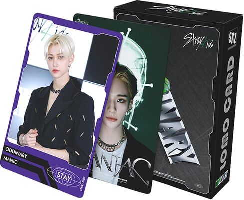 KPOPBP Stray Kids 55 Pcs New Album Oddinary Photocards Set Kpop Maniac Lomo cards Merchandise Party Gift for Girls and Boys in Kuwait