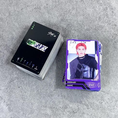 KPOPBP Stray Kids 55 Pcs New Album Oddinary Photocards Set Kpop Maniac Lomo cards Merchandise Party Gift for Girls and Boys in Kuwait
