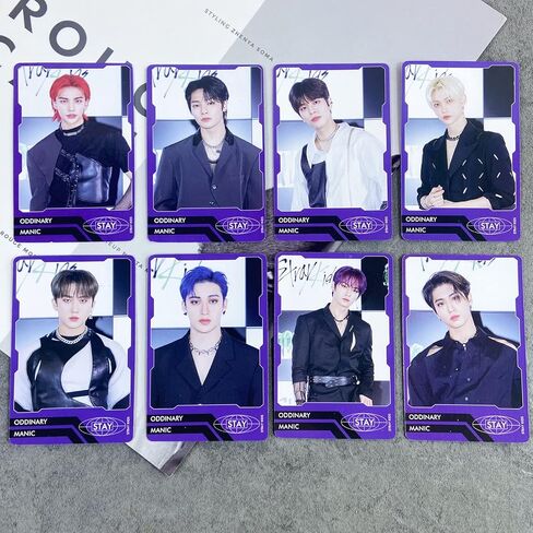 KPOPBP Stray Kids 55 Pcs New Album Oddinary Photocards Set Kpop Maniac Lomo cards Merchandise Party Gift for Girls and Boys in Kuwait