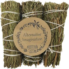 Rosemary Incense Wands for Aromatherapy, Cleansing, Meditation, Yoga, and Smudging. Pack of 3. in Saudi Arabia