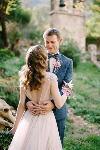 Blush & Marsala Corsage and Boutonniere Set, Prom Artificial Flower Wrist Corsage Bracelets, Homecoming Corsage Wristlet, Boutonniere for Men Wedding Flowers Accessories Prom Suit Decorations in Kuwait
