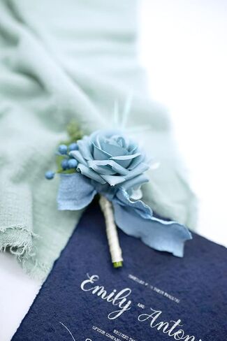 Blush & Marsala Corsage and Boutonniere Set, Prom Artificial Flower Wrist Corsage Bracelets, Homecoming Corsage Wristlet, Boutonniere for Men Wedding Flowers Accessories Prom Suit Decorations in Kuwait