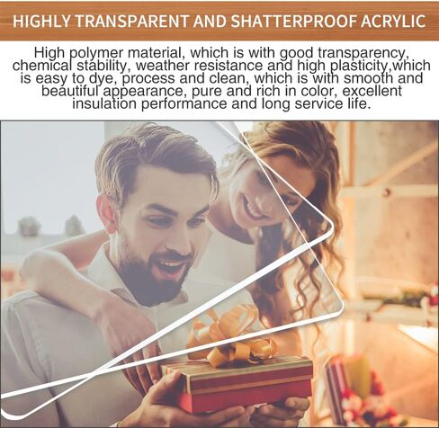 مجموعة إطارات صور wavamawa مقاس 4 × 6 بوصة مكونة من إطارين خشبيين للصور مع قاعدة من خشب الزان وغطاء زجاجي عضوي عالي الدقة لسطح الطاولة أو سطح المكتب - أفقي ورأسي in Kuwait