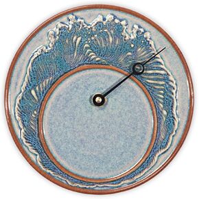 ساعة جورج تاون المصنوعة من الفخار - لون أرجواني in Kuwait