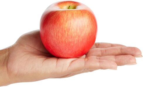 Juvale Artificial Fruit, Red and Green Fake Apples for Home Decor, Photography (2.5 in, 6 Pack) in Saudi Arabia