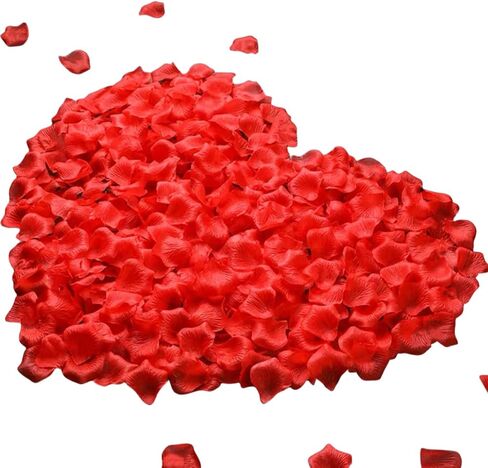 1000 PCS Artificial Fake Rose Petals for Wedding, Romantic Night for Her/Him Set, Engagement, Flower Decorations, Event, Party, in Bulk, (Royal Blue) in Saudi Arabia