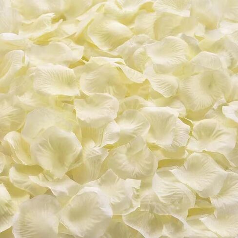 1000 PCS Artificial Fake Rose Petals for Wedding, Romantic Night for Her/Him Set, Engagement, Flower Decorations, Event, Party, in Bulk, (Royal Blue) in Kuwait