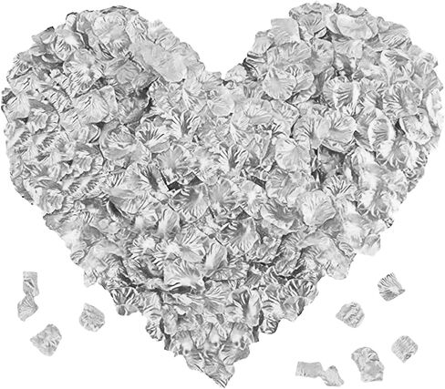 1000 PCS Artificial Fake Rose Petals for Wedding, Romantic Night for Her/Him Set, Engagement, Flower Decorations, Event, Party, in Bulk, (Royal Blue) in Saudi Arabia