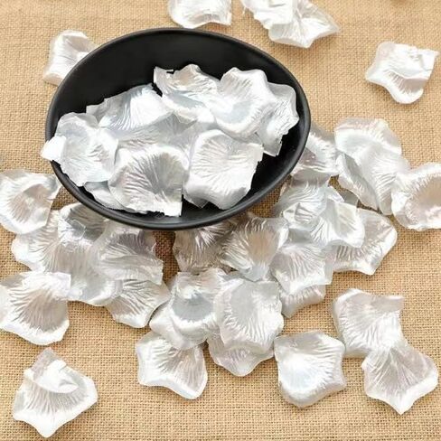 1000 PCS Artificial Fake Rose Petals for Wedding, Romantic Night for Her/Him Set, Engagement, Flower Decorations, Event, Party, in Bulk, (Royal Blue) in Saudi Arabia
