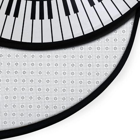 Boho Round Area Rug 3ft Soft Bohemian Mandala Rugs Non Slip Indoor Sofa Floor Area Mat Carpet for Living Room Sofa Bedroom Nursery Decor (Black) in Kuwait