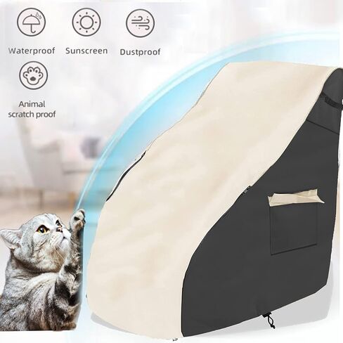 Massage chair cover, 600D full body shiatsu massage chair protector, 59 X 39 X 55 inchesArmchair Slipcovers,, ,with drawstring waterproof and dustproof Recliner Wing Chair Slipcovers,Sofa Cover in Saudi Arabia