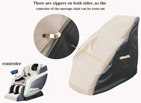 Massage chair cover, 600D full body shiatsu massage chair protector, 59 X 39 X 55 inchesArmchair Slipcovers,, ,with drawstring waterproof and dustproof Recliner Wing Chair Slipcovers,Sofa Cover in Saudi Arabia