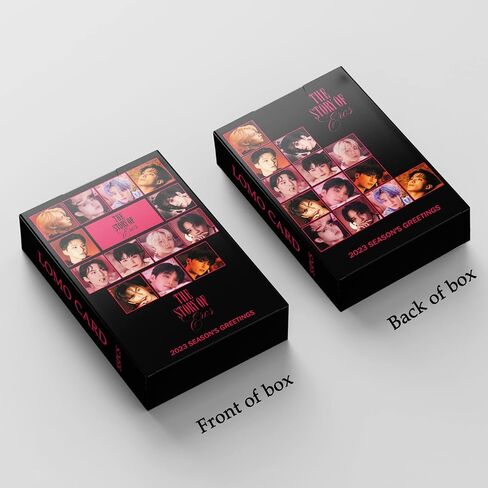 PYAJUU SEVENTEEN Photo Cards 55pcs Seventeen Season's Greetings 2023 Photocard KPOP SEVENTEEN Cards Seventeen Photocard Gift for Fans Daughter 2023 Season's Greetings in Saudi Arabia