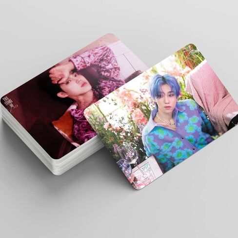 PYAJUU SEVENTEEN Photo Cards 55pcs Seventeen Season's Greetings 2023 Photocard KPOP SEVENTEEN Cards Seventeen Photocard Gift for Fans Daughter 2023 Season's Greetings in Saudi Arabia