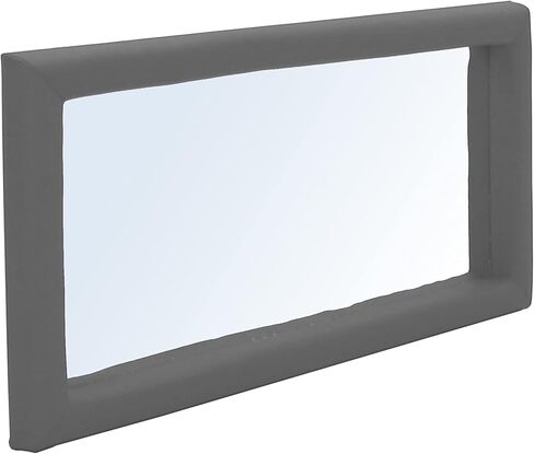Factory Direct Partners 13289-GY SoftScape Sensory Wall Mirror (18" x 36") with Child-Safe, Shatterproof Mirror, Grey in Kuwait